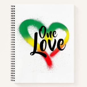 One Love One Heart Reggae Vibes Notitieboek