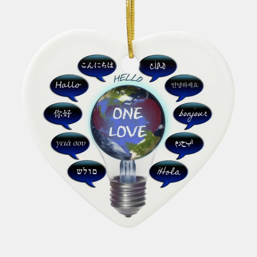 One Love Ornament (Voorkant)