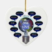 One Love Ornament (Achterkant)