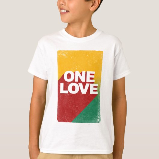 One Love Poster T-shirt (Voorkant)