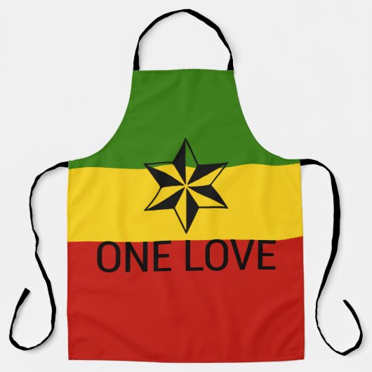 One Love Rasta Schort (Voorkant)