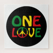 One Love, Reggae Design Legpuzzel (Verticaal)