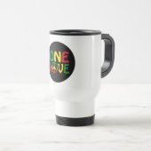 One Love, Reggae Design Reisbeker (Voorkant rechts)
