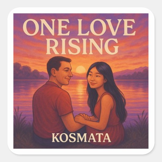 One Love Rising - Autocollant (Devant)
