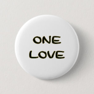 One Love Ronde Button 5,7 Cm
