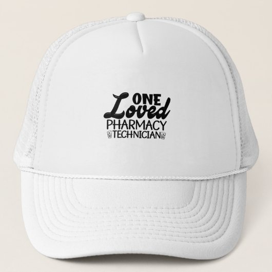 One Loved Pharmacy Technician Pharmacist Medicine Trucker Pet (Voorkant)
