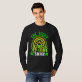 One Lucky 3rd Grade Teacher St. Patrick's Day 2023 T-shirt (Voorkant volledig)