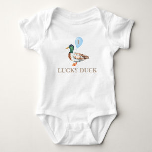 One Lucky Duck Romper