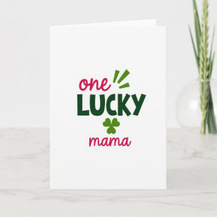 One Lucky Mama Kaart