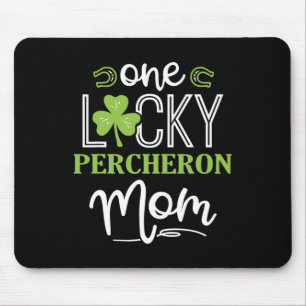 One Lucky Percheron Horse Mam Irish Horseback Ridi Muismat