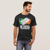 One Lucky Plumber Dice Game Family Group Matching T-shirt (Voorkant volledig)