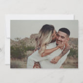 One More Day Elegant Calligraphy Rehearsal Dinner Kaart (Achterkant)