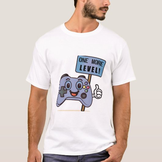 One More Level! T-shirt (Voorkant)