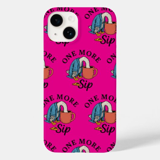 One More Sip   Case-Mate iPhone Case (Achterkant)