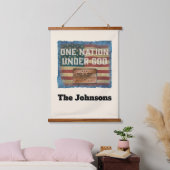 One Nation - Personalized Hanging Wall Tapestry Hangend Wandkleed (Slaapkamer)