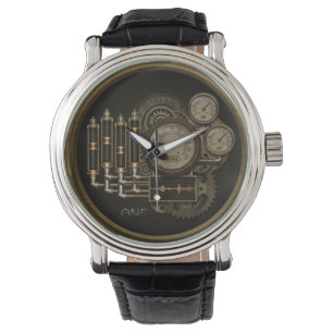 One Nerdy Steam Watch Horloge