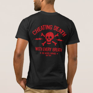 One Nickel Garage Cheating Death T-shirt Rood