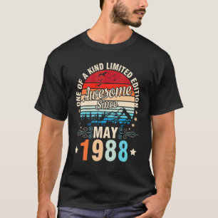 One of a Kind Ltd editie 34 jaar Geweldige sinds m T-shirt