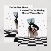 One of Those Days Note Card Notitiekaartje (Voorkant / Achterkant)