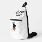 One of Those Days Print Cut Sew Sling Bag (Rechterhoek)