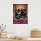 One Piece Blackbeard Poster (Keuken)