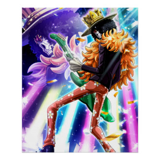 One piece Brook Perfect Poster