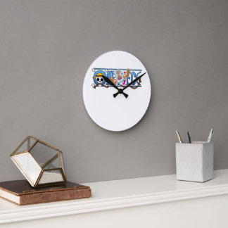 One Piece G5 Anime Piraat Wandklok Ronde Klok