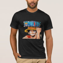 One Piece Luffy Anime Grafische T-Shirt