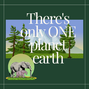 One Planet Earth- Men's Basic Sweatshirt