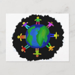 One Race - Anti-Racisme Briefkaart