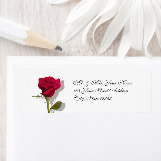 One Red Rose Etiket (Insitu)