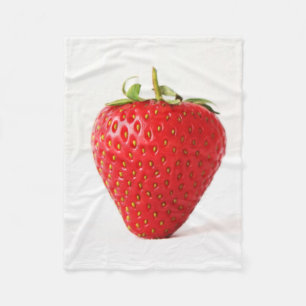 One Red Strawberry fbcn Fleece Deken