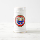 One-Republic-Under-God Seal Beer Stein Bierpul (Center)