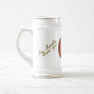 One-Republic-Under-God Seal Beer Stein Bierpul