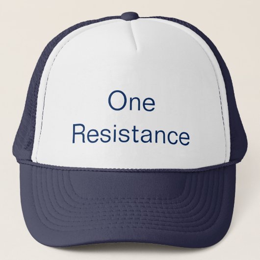 One Resistance Trucker Pet (Voorkant)