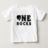 One Rocks Guitar Pick 1st Birthday Party (Voorkant)