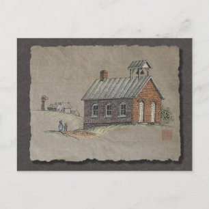 One Room School Briefkaart