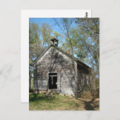 One Room School Post Card Briefkaart (Voorkant / Achterkant)