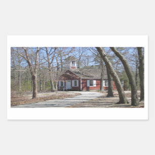 One Room Schoolhouse Rechthoekige Sticker