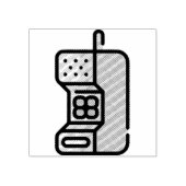 one rubberstempel (Afrduk)