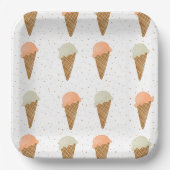 One Scoop Wonder Borden Papieren Bordje (Voorkant)