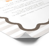 One Silly Goose 1st Birthday Time Capsule Sign Poster (Hoek)