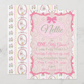 One Silly Goose Birthday Invitation (Devant / Derrière)