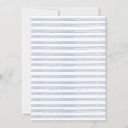 One Silly Goose Blue Bow 1st Birthday Kaart (Achterkant)