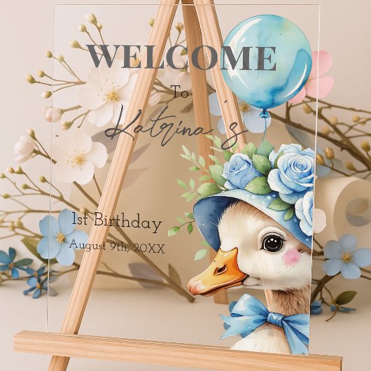 One Silly Goose Boy Birthday 