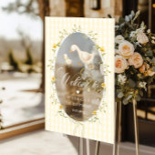 One Silly Goose Gingham 1st Birthday Welcome