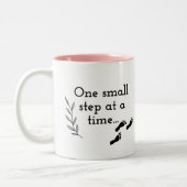 One Small Step at a Time Coffee Mug (Gauche)