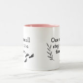 One Small Step at a Time Coffee Mug (Centre)