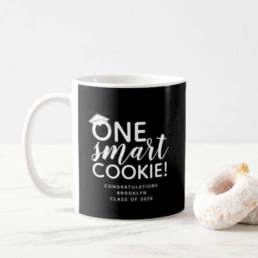 One Smart Cookie Afstuderen Koffiemok (Met donut)