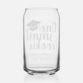 One Smart Cookie Custom 2025 Afstuderen Blikvorm Glas (Achterkant)